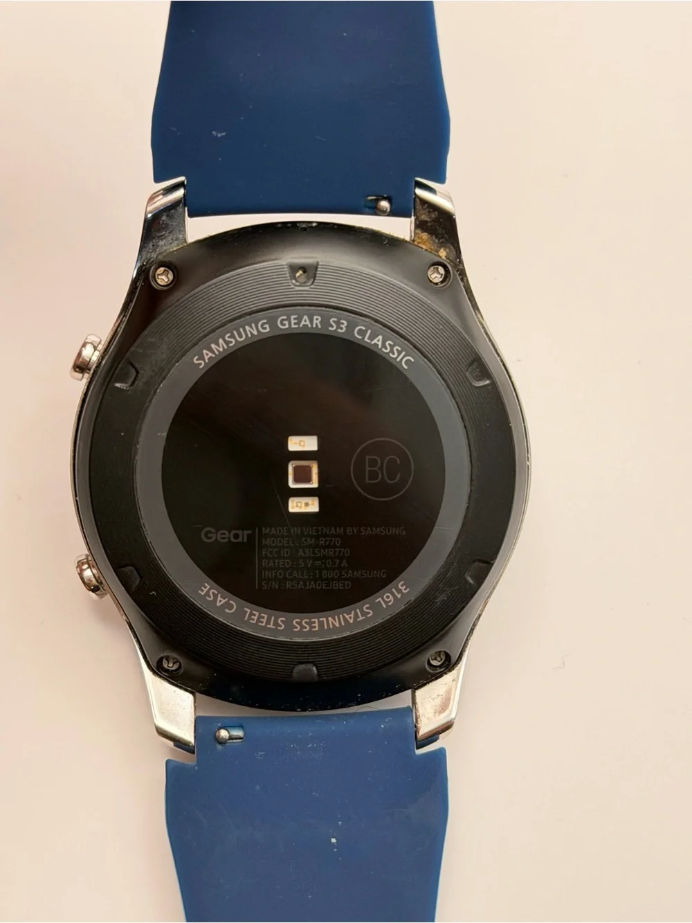 Samsung Galaxy Gear S3 Classic, 46mm, New Band, Charger Included, Tested